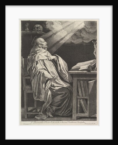 Saint Bernard de Clairvaux by Jean Morin