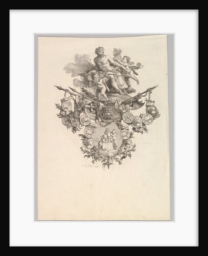 Vignette with Hephaestus and Putti, 1779 by Jean Baptiste Marie Huet