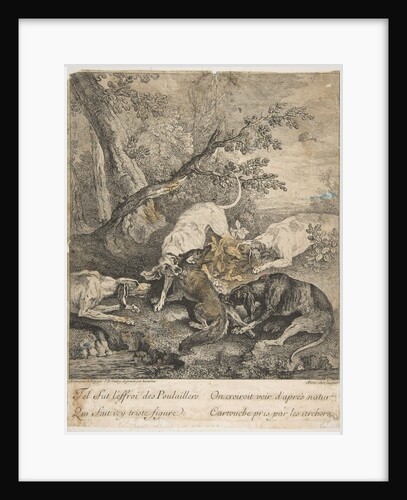 Fox Hunt, 1736 by Jean-Baptiste Oudry