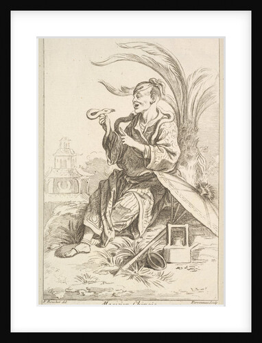 Chinese Magician, 1738-45 by Jean-Baptiste Perronneau