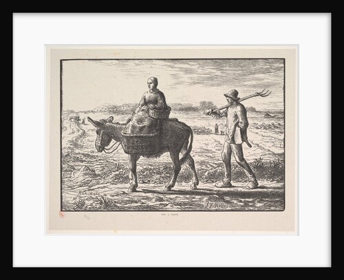 Morning, from the series, Four Times of the Day, 1830-75 by Jacques-Adrien Lavieille