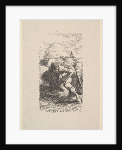 The Sheaf Binder, 1853 by Jacques-Adrien Lavieille