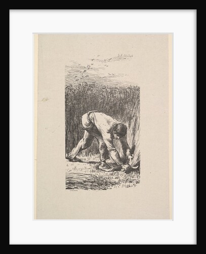 The Reaper, 1853 by Jacques-Adrien Lavieille