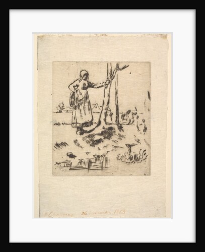 The Goose Girl, 1830-75 by Jean Francois Millet