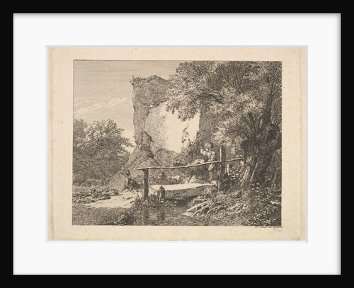 A Boy with Three Goats, 1815 by Johann Christian Erhard