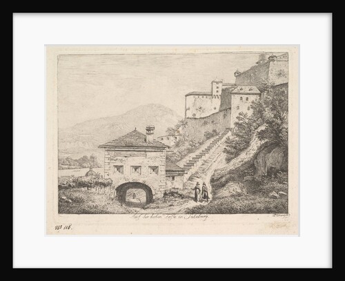 The High Holiday in Salzburg, 1819 by Johann Christian Erhard