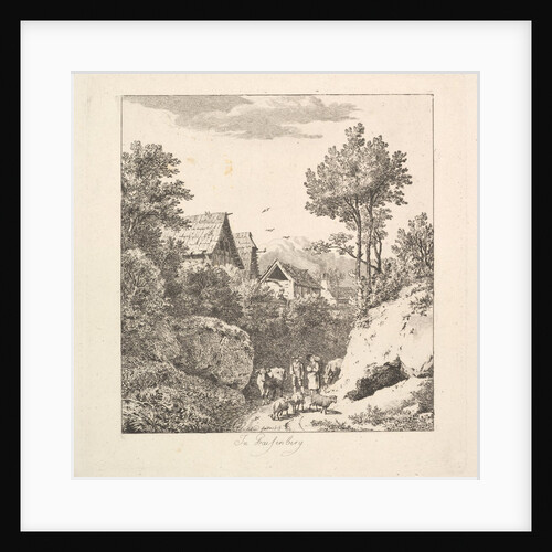 In Regenberg, 1815 by Johann Christian Erhard