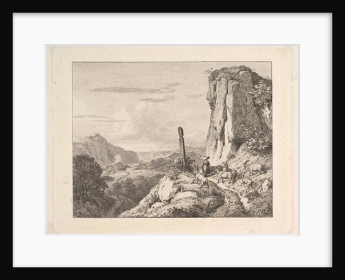 Young Woman with Six Goats, 1815 by Johann Christian Erhard