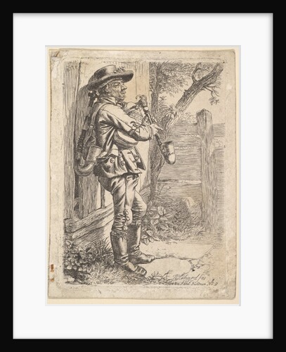 The Bagpiper, 1819 by Johann Christian Erhard