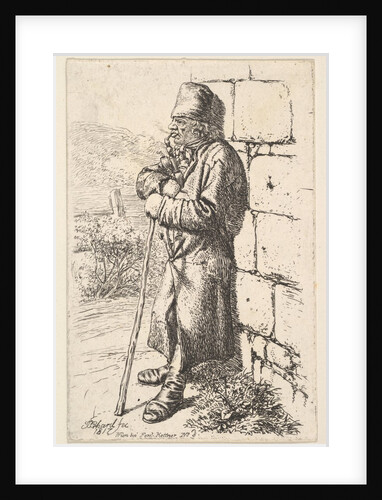 The Tobacco Smoker, 1817 by Johann Christian Erhard