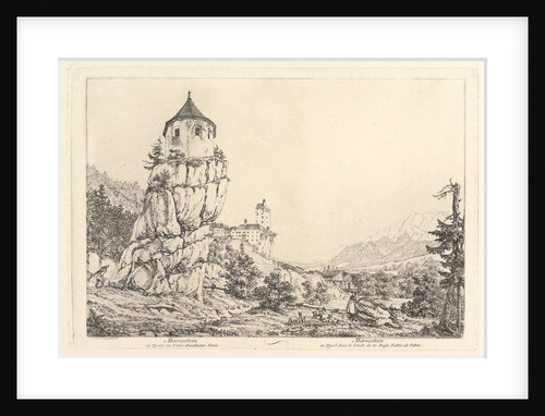 Landscape, Mariastein in Tyrol, early 19th century by Johann Christian Erhard