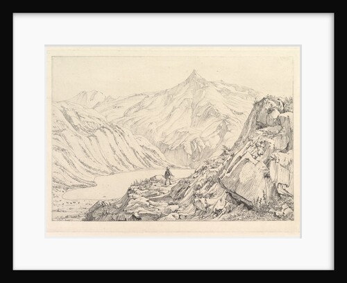 Bockhart Lake, early 19th century by Johann Christian Erhard