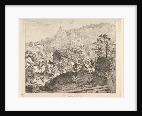 Around Muckendorf, 1818 by Johann Christian Erhard