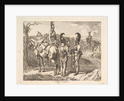 Russian Cuirassiers, 1816 by Johann Christian Erhard