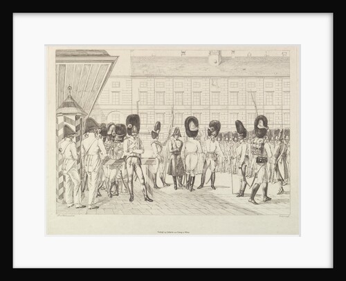 Austrian Grenadiers, early 19th century by Johann Christian Erhard