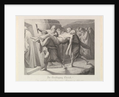 The Entombment, 1850 by Unknown