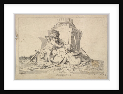 Architecture, 18th century by Johann Georg Hertel