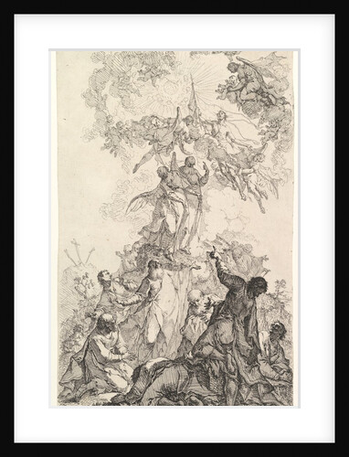 The Ascension of Christ, ca. 1750 by Johann Ignatz Zimbal