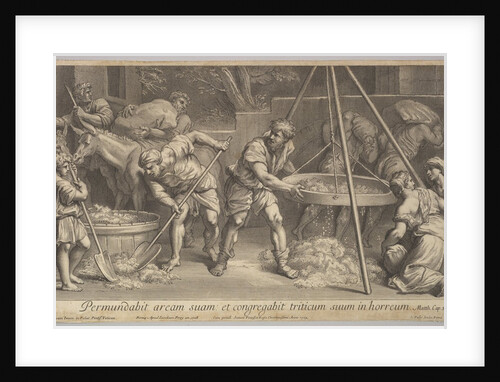 The Wheat & The Chaff, 1728 by Johann Jakob Frey the Elder