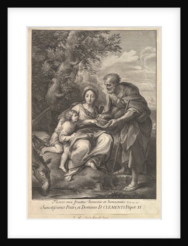 The Virgin and Joseph with the Young Jesus, 1710-40 by Johann Jakob Frey the Elder