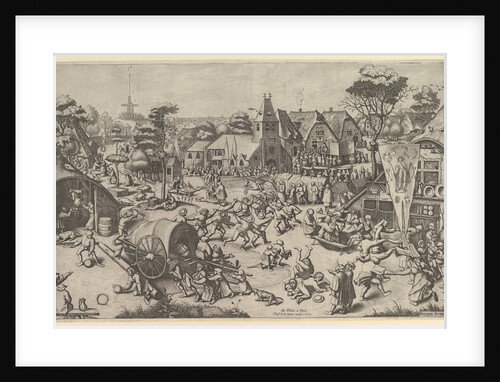 The Kermis of Saint George, ca. 1569; printed 1601 by Johannes van Doetecum I