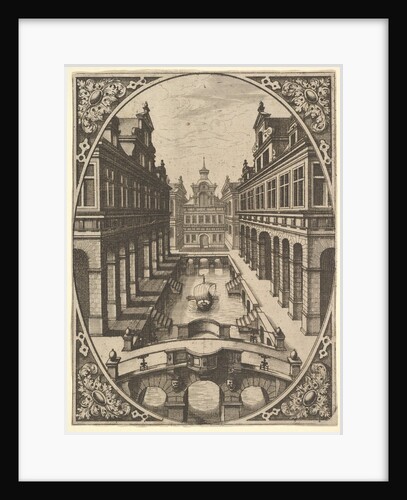 Plate from 'Scenographiae…', ca. 1560 by Johannes van Doetecum I