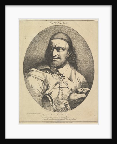Shylock, March 15, 1776 by John Hamilton Mortimer
