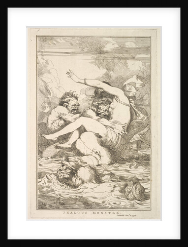Jealous Monster, December 8, 1778 by John Hamilton Mortimer