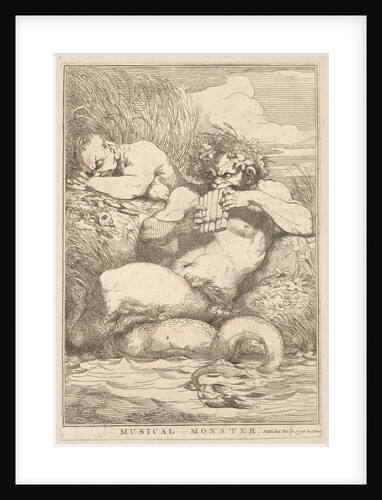 Musical Monster, December 8, 1778 by John Hamilton Mortimer