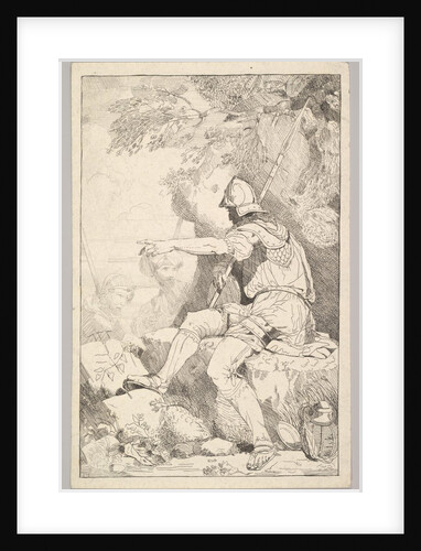 Banditti Taking His Post, late 18th century by Unknown