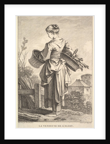 The Seller of Celery, 1741-63 by John Ingram