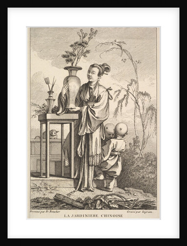 The Chinese Gardener, 1741-63 by John Ingram