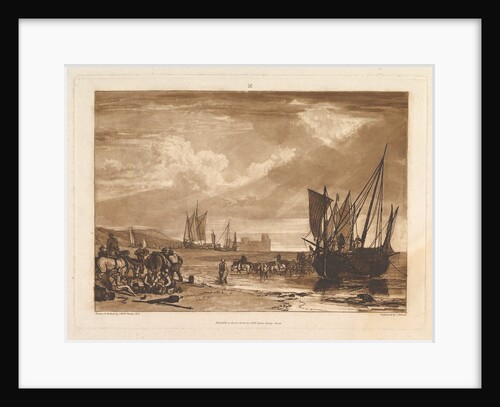 Scene on the French Coast, June 11, 1807 by JMW Turner