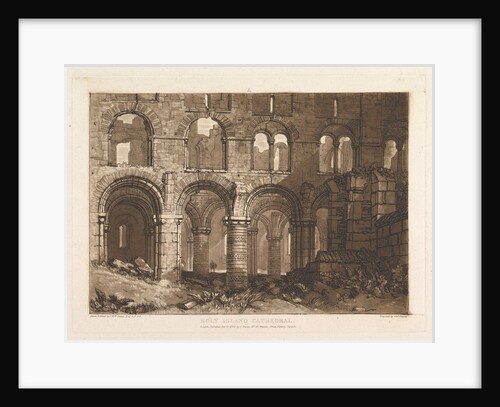 Holy Island Cathedral, February 20, 1808 by JMW Turner