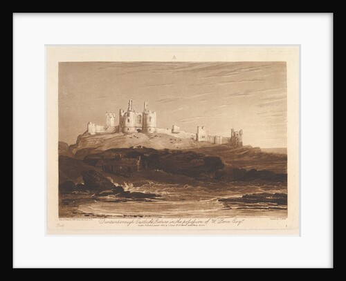 Dunstanborough Castle, June 10, 1808 by JMW Turner