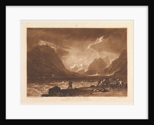 Lake of Thun, Swiss, June 10, 1808 by JMW Turner