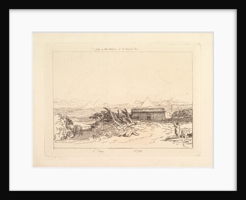 Fifth Plague of Egypt, 1808 by JMW Turner