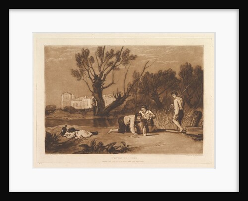 Young Anglers, June 1, 1811 by JMW Turner