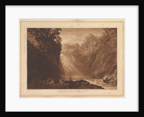 Drawing of the Clyde, March 29, 1809 by JMW Turner