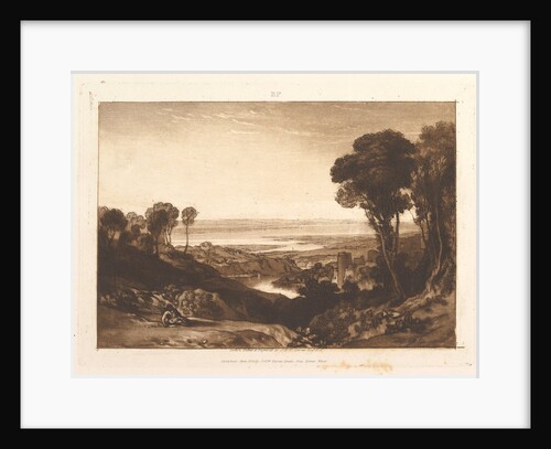 Junction of Severn and Wye, June 1811 by JMW Turner