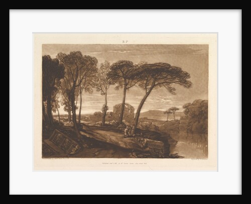 The Temple of Minerva Medica, January 1, 1811 by JMW Turner