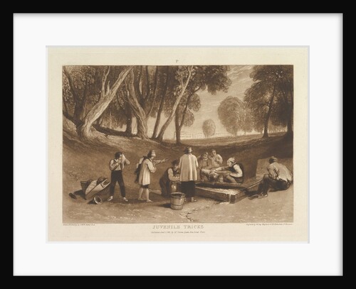 Juvenile Tricks, January 1, 1811 by JMW Turner