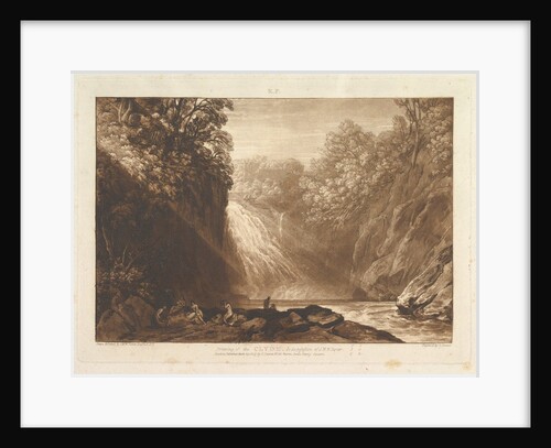 Drawing of the Clyde, March 29, 1809 by JMW Turner