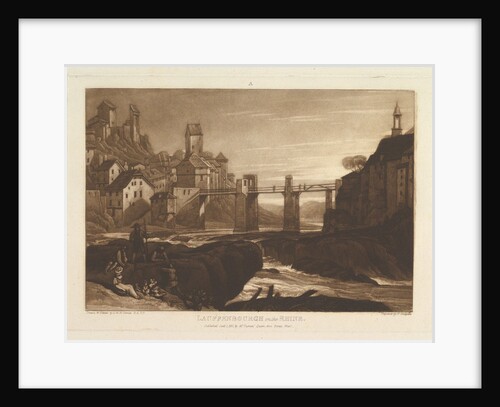 Lauffenbourgh on the Rhine, January 1, 1811 by JMW Turner