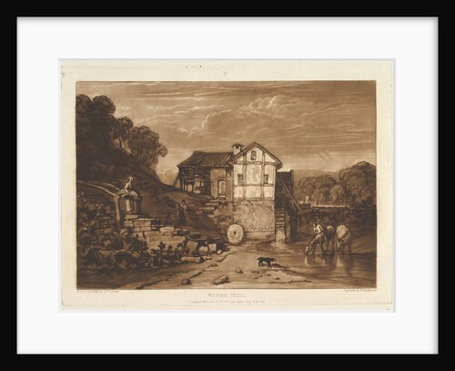 Water Mill, February 1, 1812 by JMW Turner