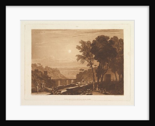 The Bridge and Goats, April 23, 1812 by JMW Turner