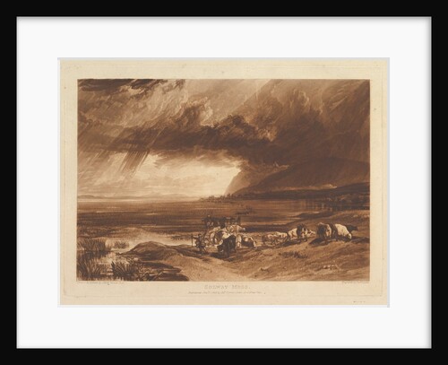 Solway Moss, January 1, 1816 by JMW Turner
