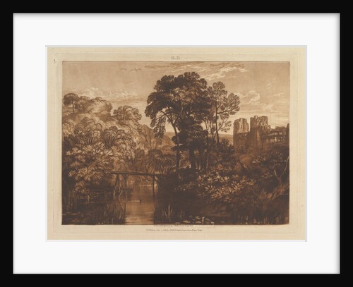 Berry Pomeroy Castle, January 1, 1816 by JMW Turner