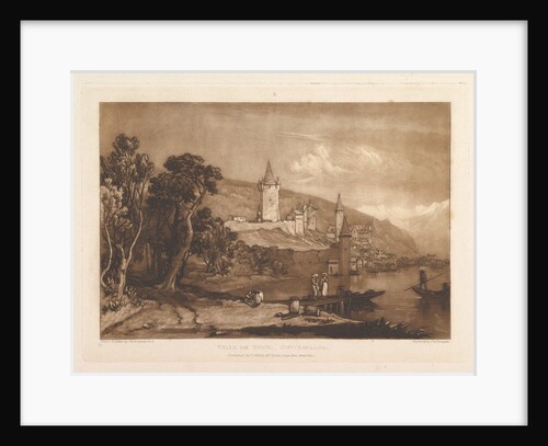 Ville de Thun, Switzerland, January 1, 1816 by JMW Turner