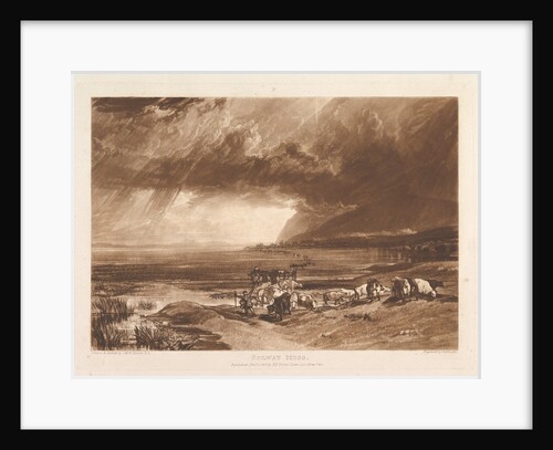 Solway Moss, January 1, 1816 by JMW Turner